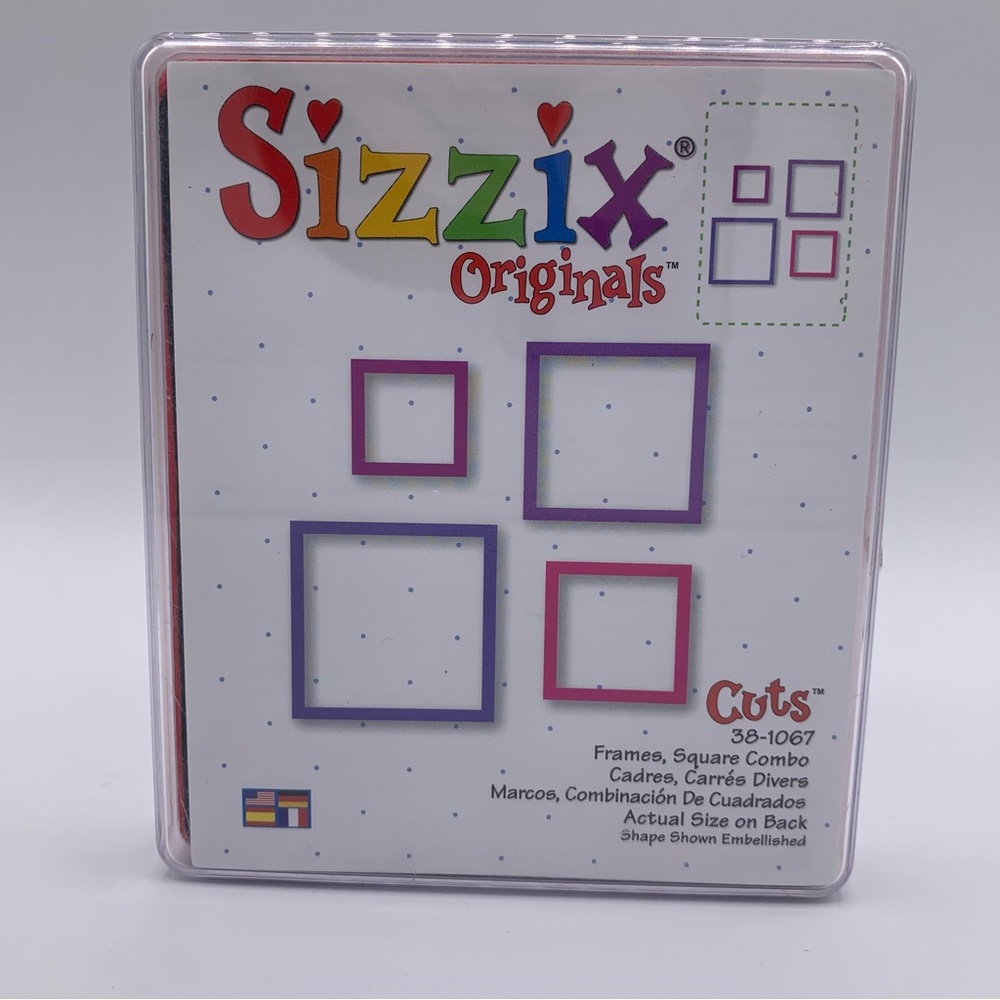 Sizzix Originals Cuts Frames Square combo 38-1067
